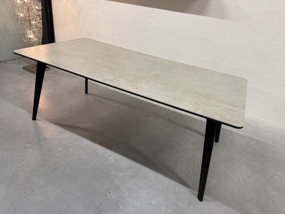 Image 1 of Pode Hux Dining Table Ceramic Concrete 200x100