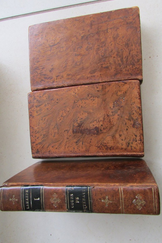 Image 1 of Liceo o curso de literatura antigua y moderna, por J.F. Laharpe, 1820, 3.ª edición