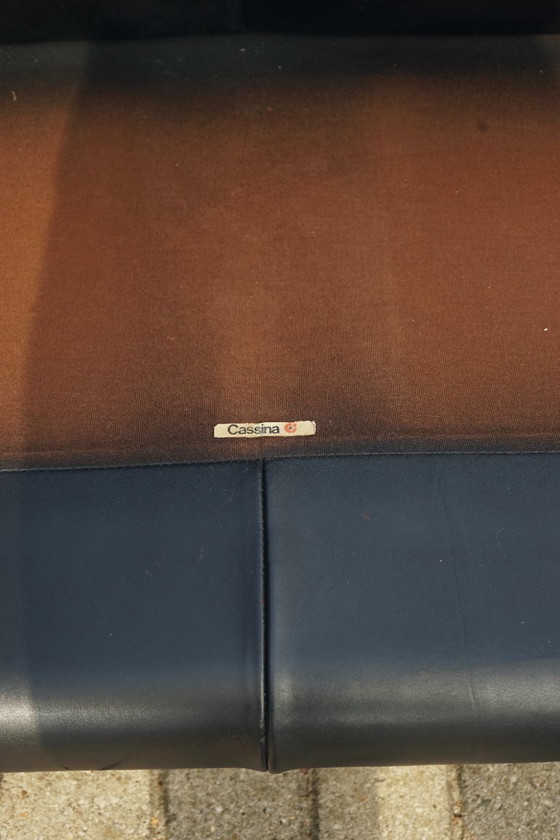 2 Sitzer Maralunga Sofa aus schwarzem Leder für Cassina. 1970er Jahre – 2 Sitzer Sofas, Leather (photo 20 of 20)