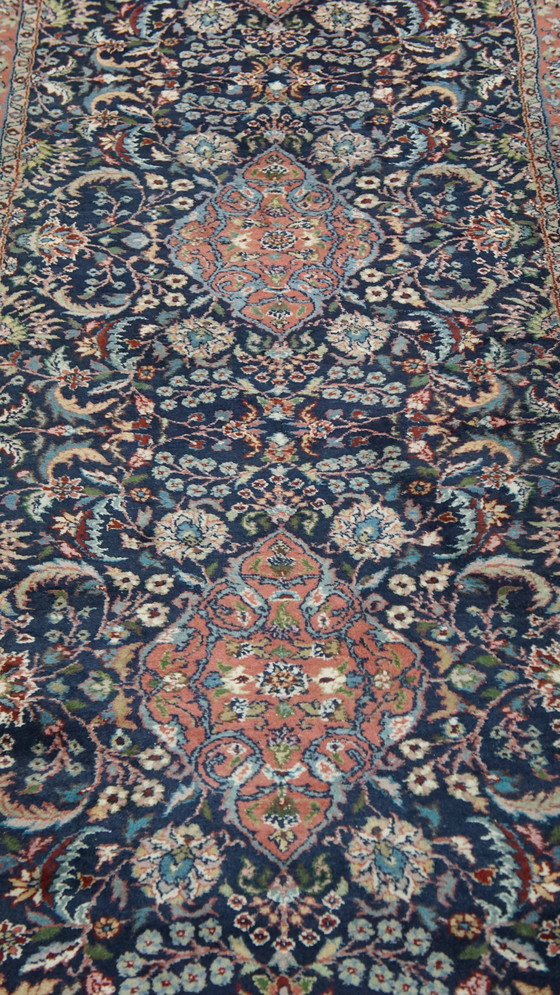 Image 1 of Donkerblauwe Loper 283x105cm