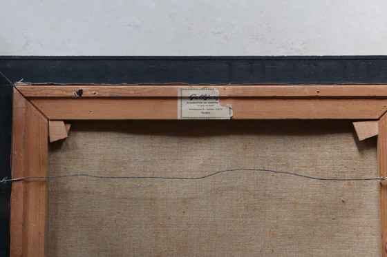 Image 1 of Dipinto ad olio post-impressionista danese di E.S.