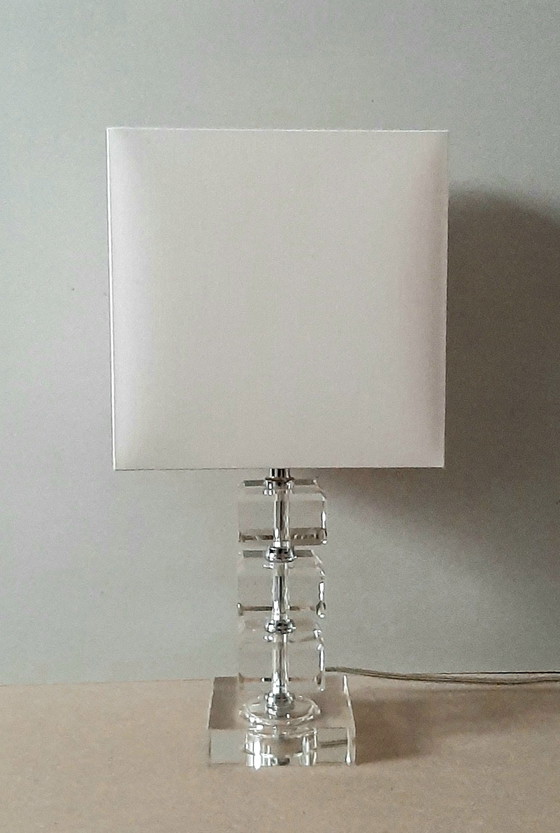 Image 1 of Elegant crystal table lamp