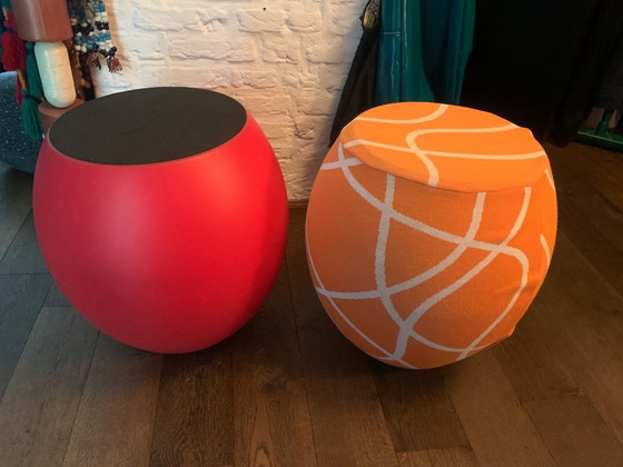 Image 1 of Tumblöser, wackeliger Hocker, 2-teiliges Design