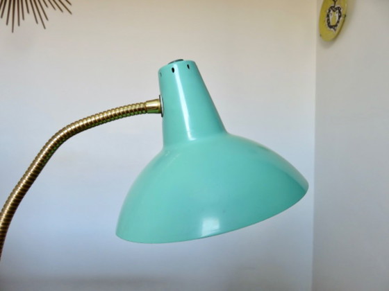 Image 1 of "Cocotte" lamp, lichtgroen, Frankrijk, jaren 1950-1960
