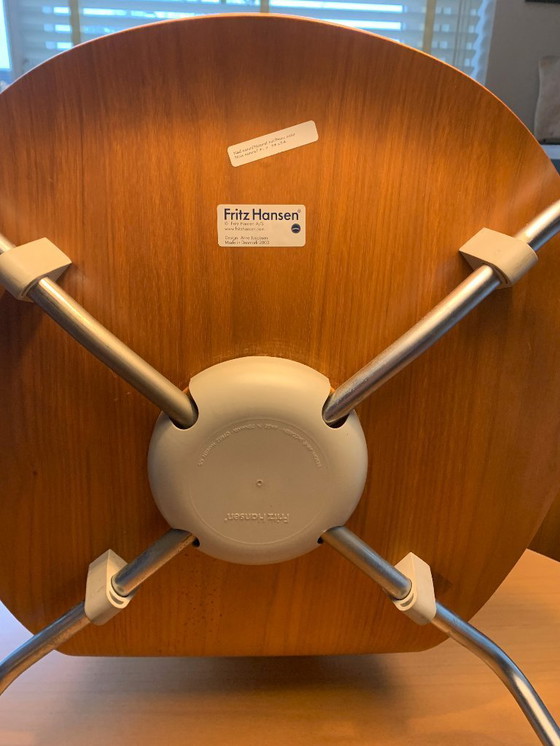 Image 1 of 4 sillas Fritz Hansen