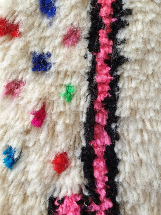 Handgefertigter Berber-Teppich 100/200cm – Teppiche & Läufer, Wolle (photo 2 of 5)