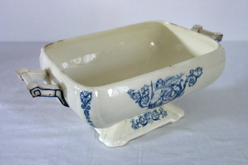 Große Renaissance-Steinterrine aus Clairefontaine, 19. Jahrhundert