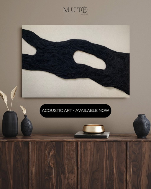 Unique handmade 3D wall art - Acoustic
