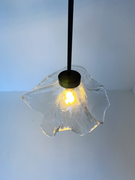 Image 1 of Bronze & Murano Glass Pendant Lamp, Lothar Klute '80