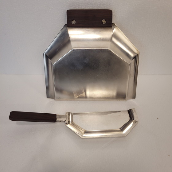 Image 1 of Recogemigas, Alfenide, Art Decó, Christofle, 80’s - Francia