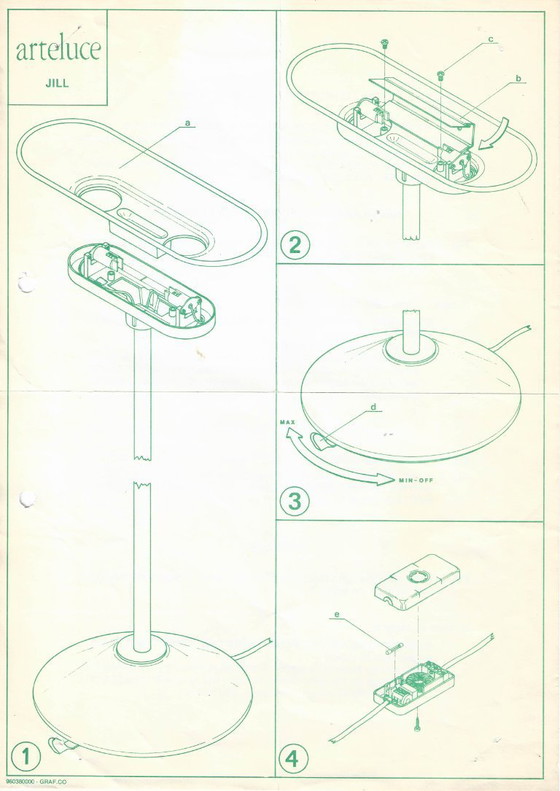 Image 1 of Vloerlamp Jill van ARTELUCE