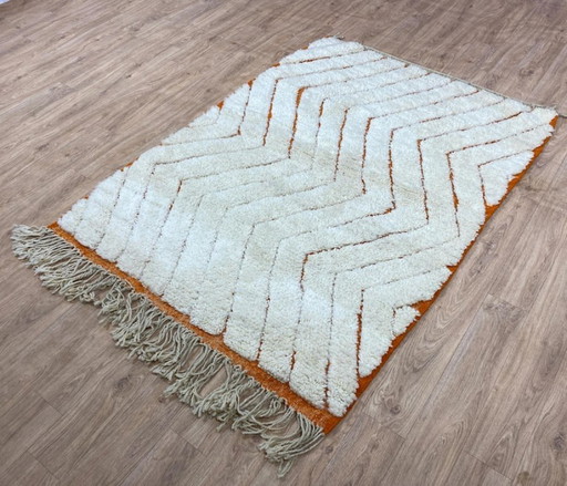 Tapis bérbere décoré 100cm×200cm