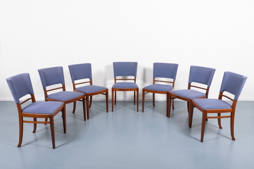 Chaises de salle à manger danoises du milieu du XXe siècle, datant des années 1950