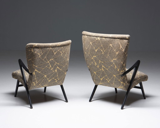 2 poltrone vintage Wingback