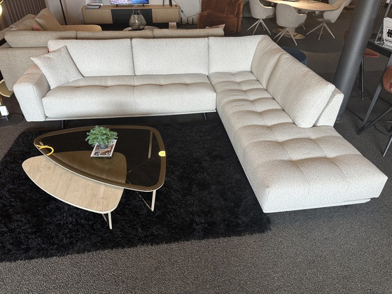 Image 1 of PassePartout Gianni Corner Sofa white fabric