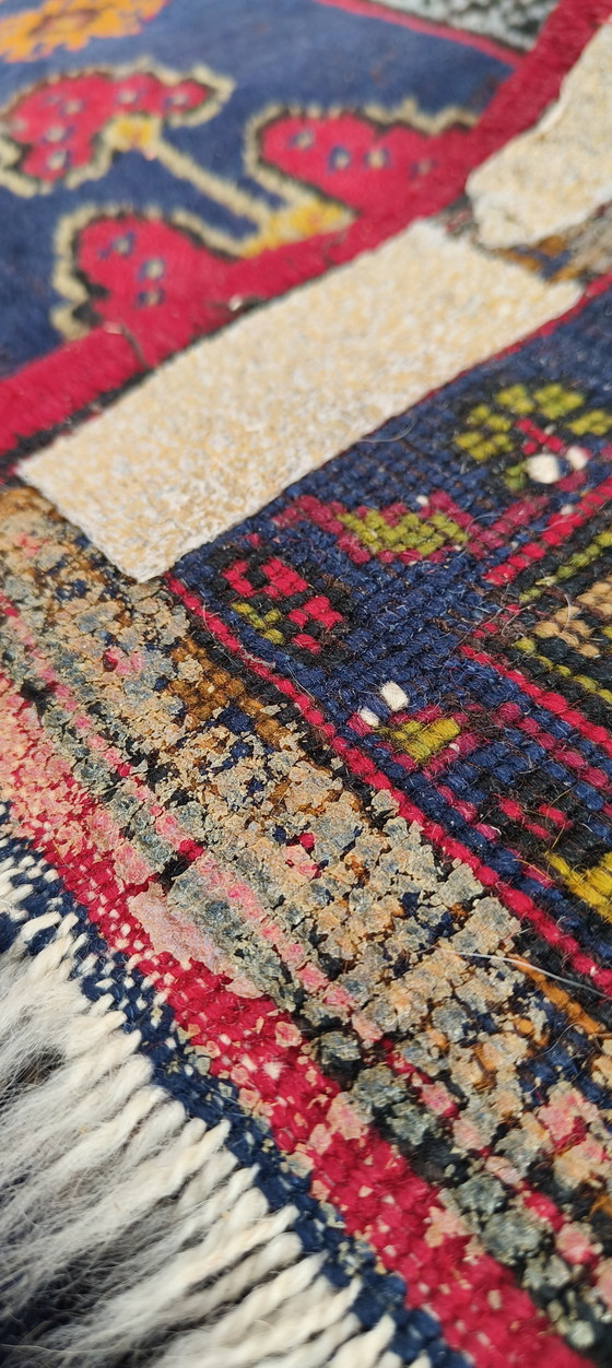 Image 1 of Alfombra antigua de Anatolia, turca, anudada a mano.