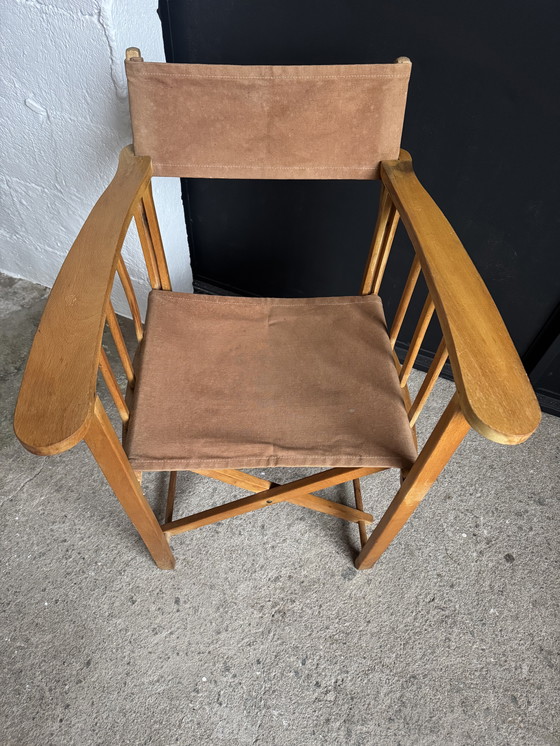 Image 1 of 1950s director's chair