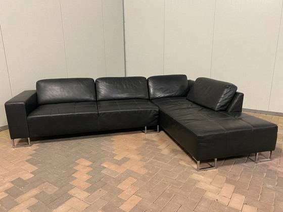 Image 1 of Piet Klerkx Grote Leren Hoekbank– Ruime Hoekcomfort-Tijdloze Lederen Elegantie-Gratis Levering