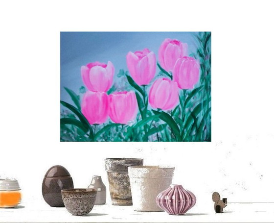 Image 1 of Tulip painting