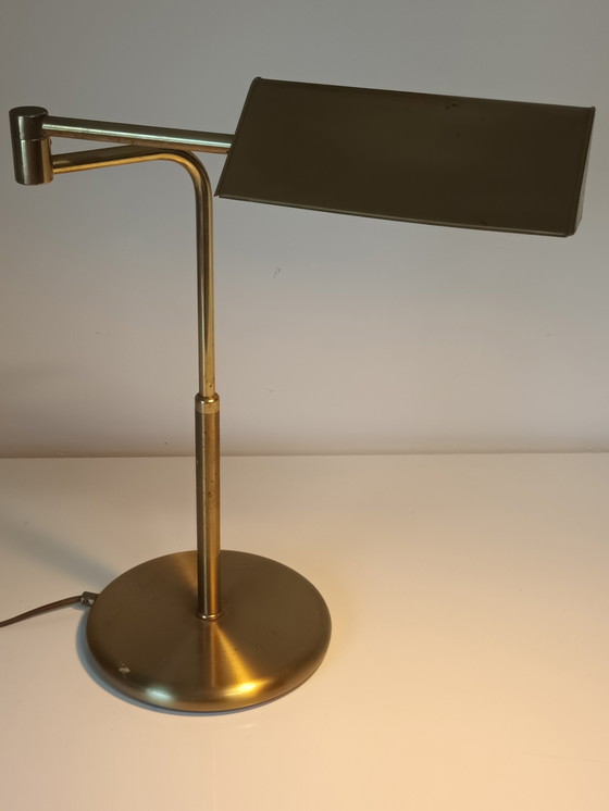 Image 1 of Messing bankierslamp