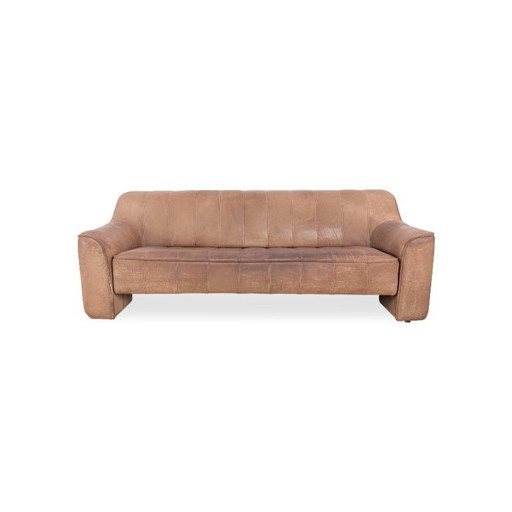 Original de Sede DS44 Dreisitzer Büffelleder Sofa Design Couch