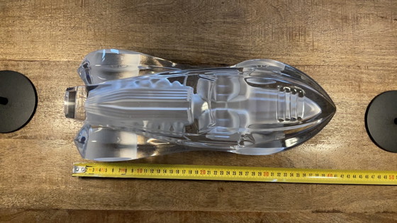 Image 1 of Daum France: Crystal “Coupe Riviera” Bugatti