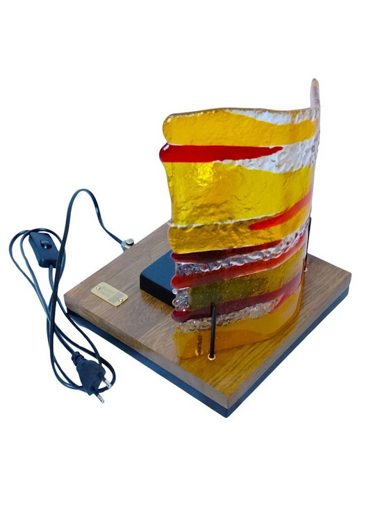 Image 1 of Handgefertigte Glaslampe — GlassTower