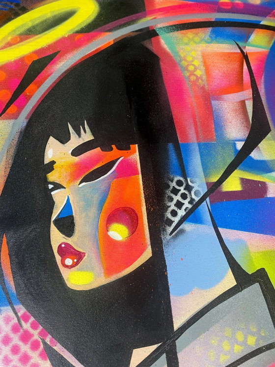 Youthone - Neon Empress - Artist Canvas – Paintings & Drawings (photo 4 of 20)