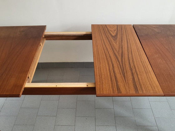 Image 1 of Vintage 1960s Scandinavian/Danish Teak Dining Table for 12 People