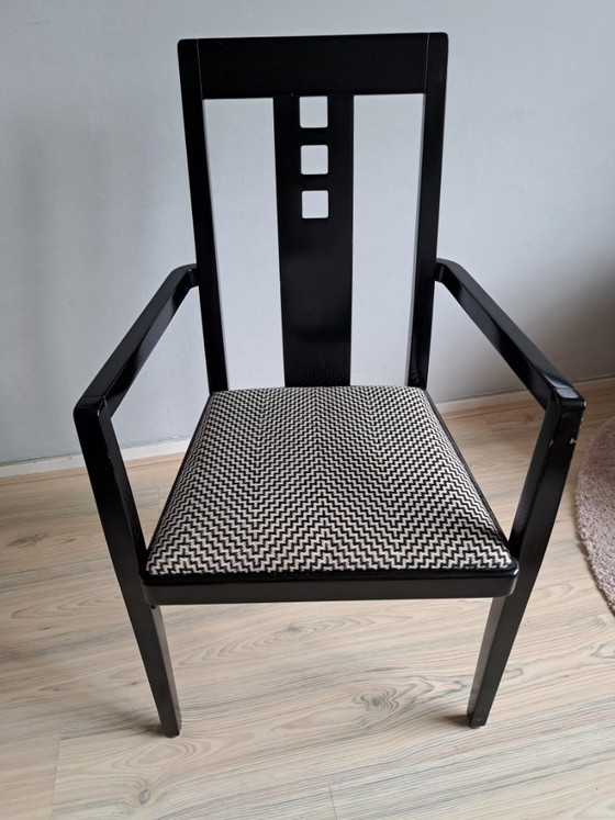 Thonet 676 PF Armchairs. Charles Mackintosh. Vintage Design – Dining chairs, Wood (photo 10 of 17)