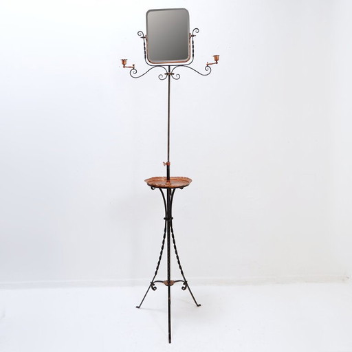 French barber's mirror from the 1930s