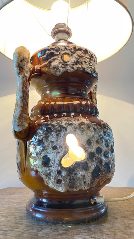 Image 1 of Fat Lava Lamp, Dubbele Verlichting, Vintage Stijl