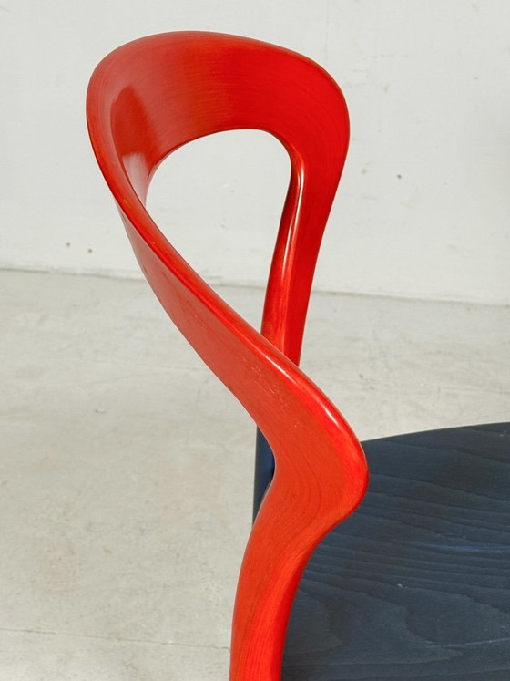 Image 1 of HARTMUT LOHMEYER. per Kusch+Co, set di 4 sedie/sedie Lotus, Germania, anni '80