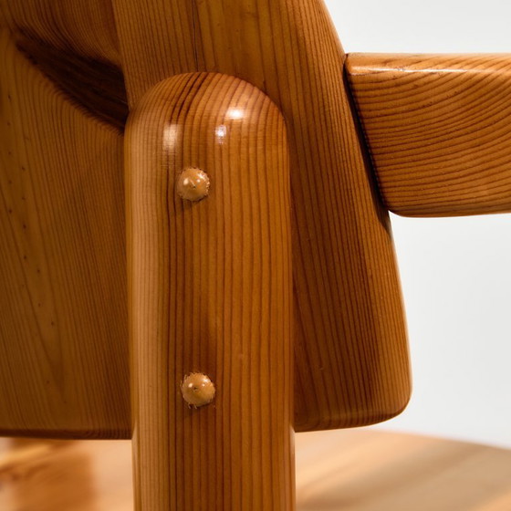 Image 1 of MK10982 Poltrona in pino di Rainer Daumiller per Hirtshals Savvaerk, Set di 2