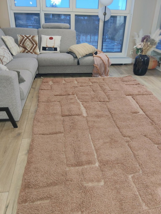 Image 1 of Berber carpet flood rug new wool 200 cm x 300 cm Moroccan