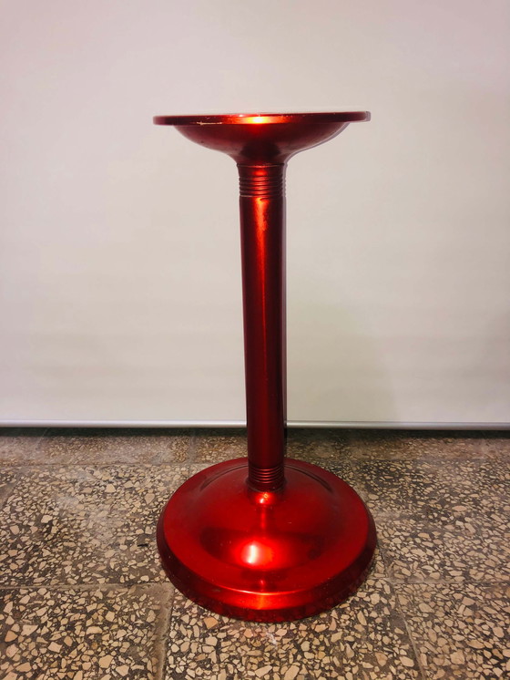 Image 1 of Paire de piédestaux dans un porte-vase en aluminium, années 60