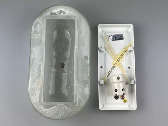 Image 1 of Lampada da parete anni '60-'70 Peill &amp; Putzler Germania vetro metallo Space Age Design