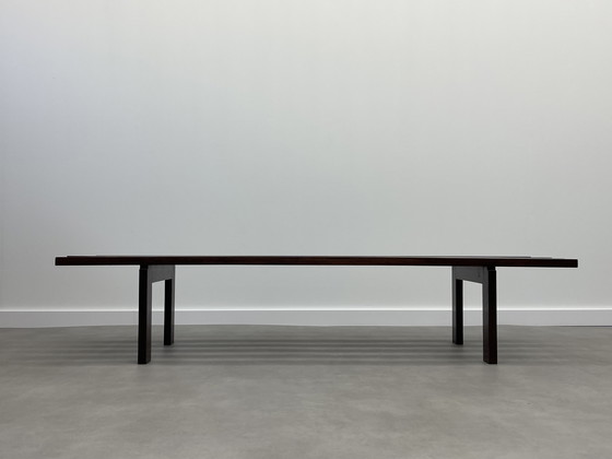 Image 1 of Panca vintage in legno massello con doghe