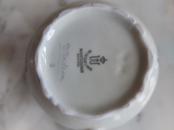 Image 1 of Mobiletto da tè con set da tè e colazione