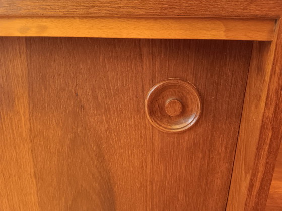 Buffet/meuble-lit vintage scandinave en teck – années 1960 – Armoires de rangement, Wood (photo 6 of 6)
