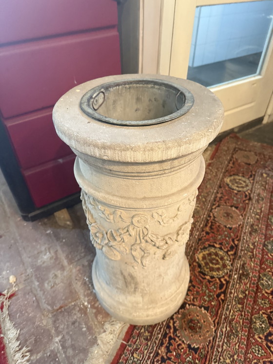 Image 1 of Impressionante colonna vegetale antica ca. 1900-1920