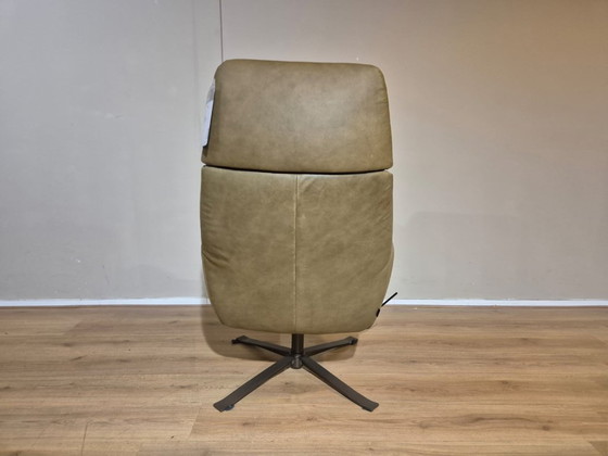 Image 1 of Modello da esposizione Montel Rolf Recliner regolabile - Olive - Pelle