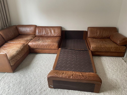 Originales SEDE DS 76 Sofa – reparaturbedürftig