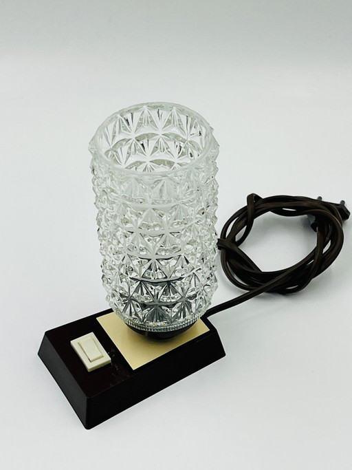 Massive bedside lamp in cut glass – tafellampen (photo 2 of 10)