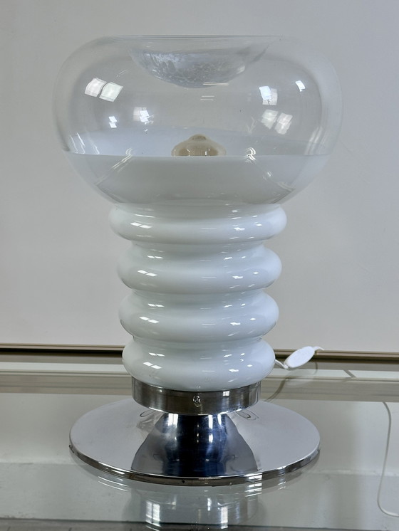 Image 1 of Italian lamp by Carlo Nason for Mazzega in Murano Blown Glass 1970's
