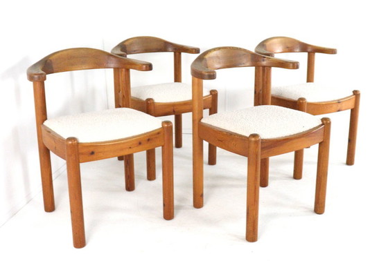 Image 1 of Set of 4 Vamdrup dining chairs vintage Danish upholstered