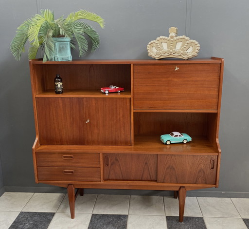Teak Highboard 1960s