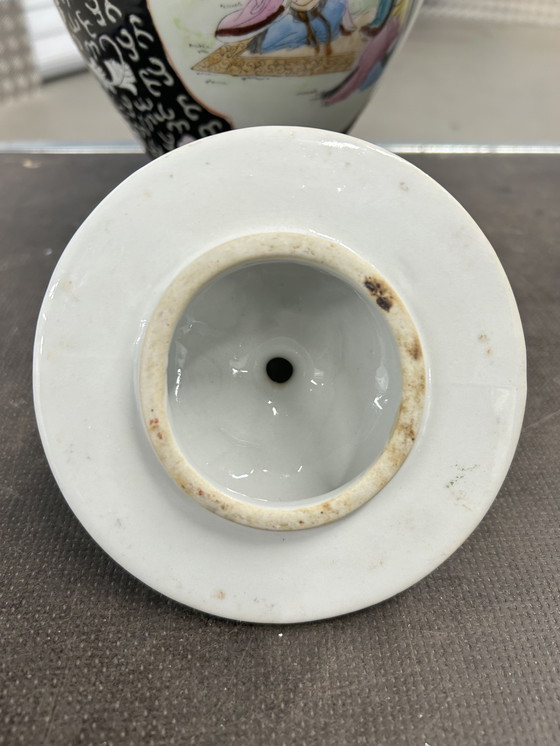 Image 1 of Mooie Chinese Famille rosé vaas dat 1880-1920