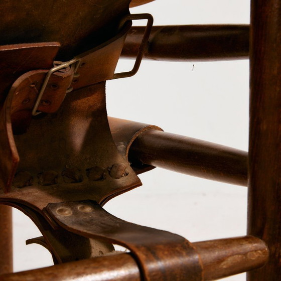 Image 1 of Sillón húngaro MK8443 de piel de becerro