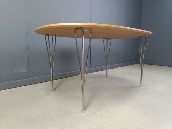 Image 1 of Table Superellipse par Bruno Mathsson et Piet Hein pour Fritz Hansen
